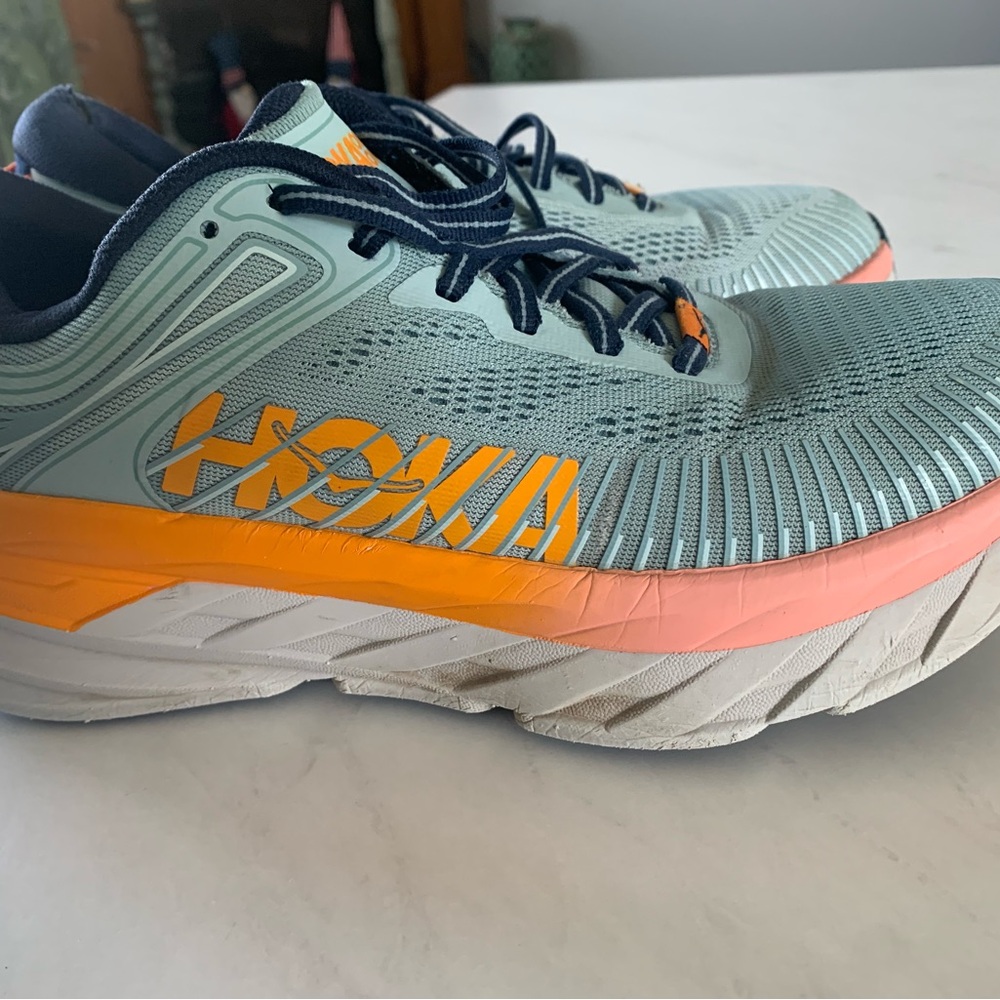 Hoka One One Navy Running Shoes - image 2